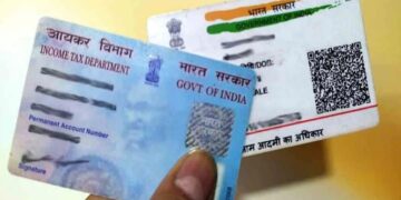 Aadhaar and pan card