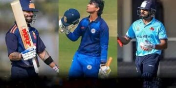 Vijay Hazare Trophy batting records