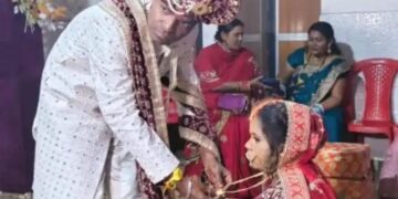 Bride refuses to stay after wedding