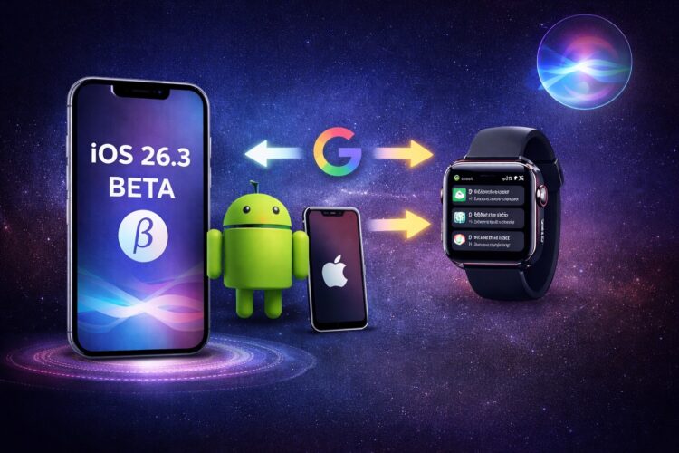 iPhone to Android with iOS 26.3 beta