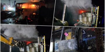 उत्तर प्रदेश में भीषण सड़क हादसा, तेज रफ्तार बस और ट्रक की टक्कर में तीन मृत, 25 घायल