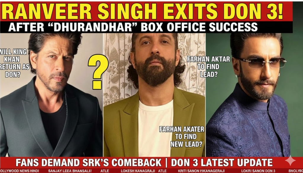 Ranveer Singh Leave Don 3