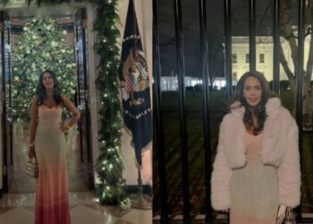 व्हाइट हाउस के क्रिसमस डिनर में मल्लिका शेरावत, डोनाल्ड ट्रंप भी आए नजर, तस्वीरें देख फैंस रह गए हैरान
