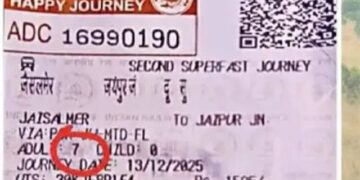 Indian railway new ticket rule