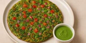 मिनटों में बनने वाला हेल्दी पालक उत्तपम, सर्दियों में बच्चों के लिए ऊर्जा और पोषण का बेहतरीन नाश्ता