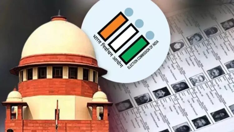 Supreme Court SIR voter list order