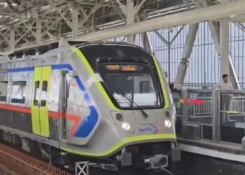 Namo Bharat train viral video truth