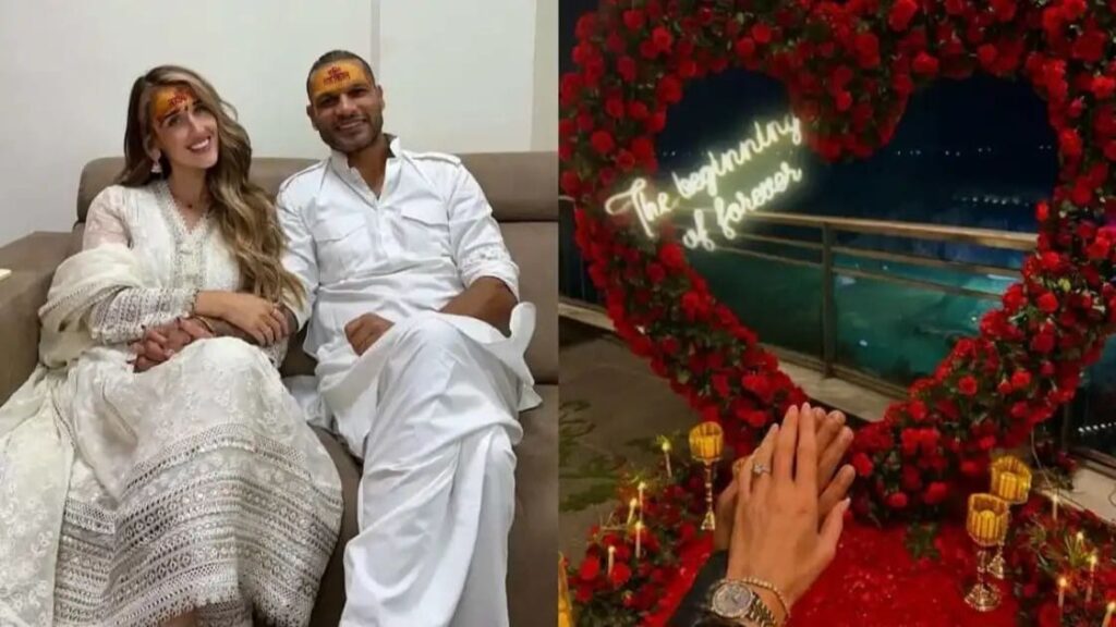 shikhar dhawan engagement latest news