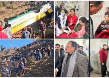 Haripurdhar bus accident Himachal