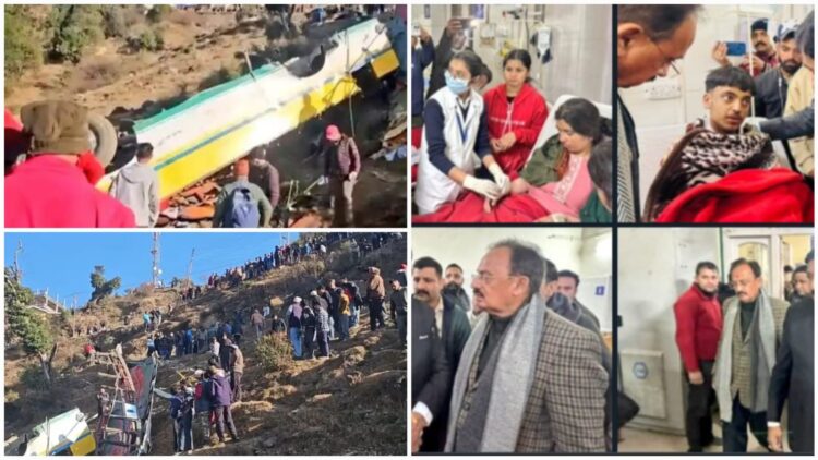 Haripurdhar bus accident Himachal