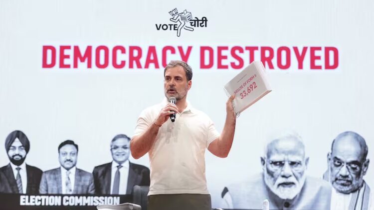 Rahul Gandhi EVM claims Karnataka