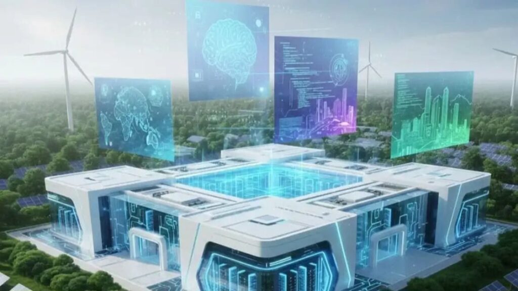 AI data center in Uttar Pradesh