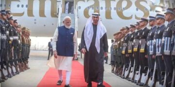 UAE President short India visit Modi