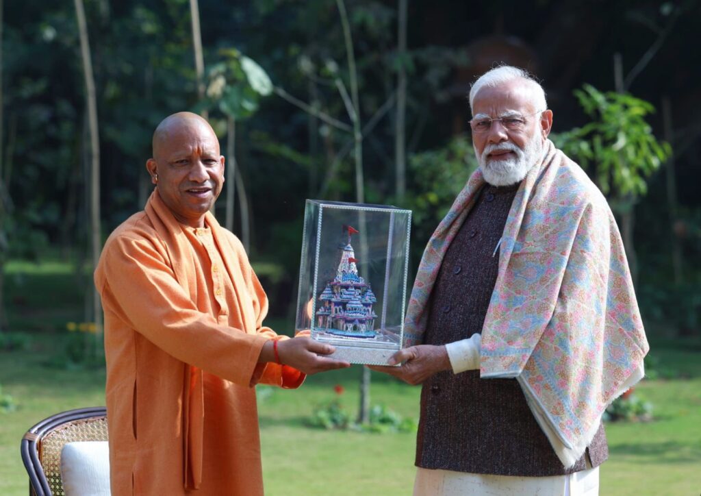 CM Yogi Meet PM Modi