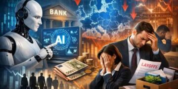 AI in Banking Sector: AI का बढ़ता असर, बैंकिंग सेक्टर में बदलती तस्वीर, लाखों नौकरियां खतरे मे बैंक कर्मचारियों में मचा हड़कंप