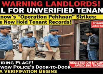 Lucknow Police Operation Pehchaan Tenant Verification