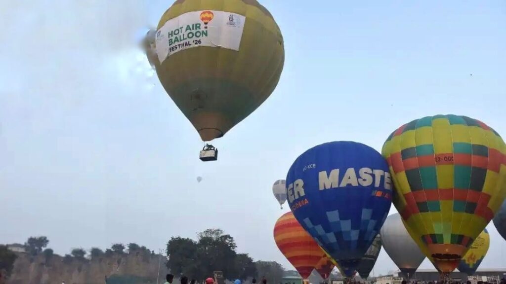 Hyderabad hot air balloon festival