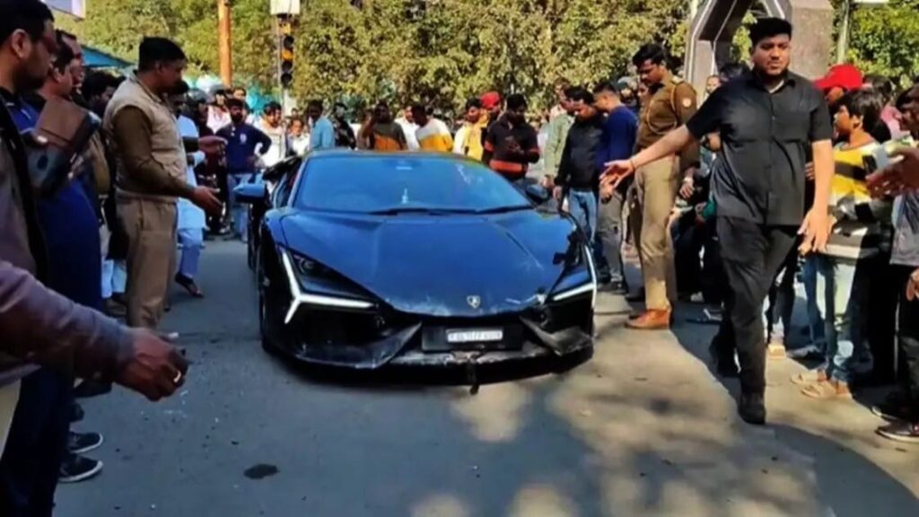 Kanpur Lamborghini Accident Case News