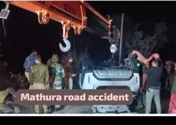 Mathura canal car accident