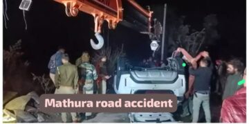 Mathura canal car accident