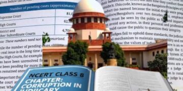 NCERT class 8 judiciary controversy