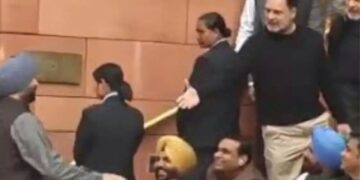 Rahul Gandhi Bittu Parliament Clash News