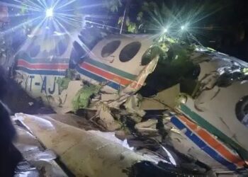 Chatra air ambulance crash 2026