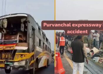 Purvanchal Expressway Bus Accident Lucknow