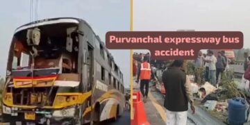 Purvanchal Expressway Bus Accident Lucknow