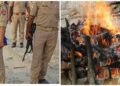 Agra Burning Pyre case : जलती चिता से मुस्लिम महिला का शव क्यों निकला  किस आशंका में पुलिस ने की बड़ी कार्रवाई, पति हिरासत में