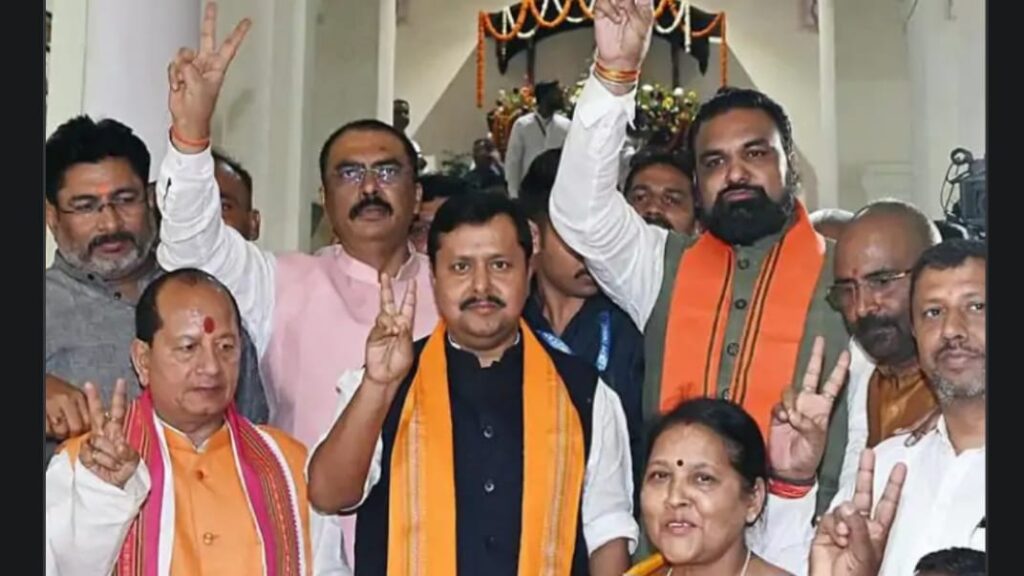 rajyasabha election nda majority math