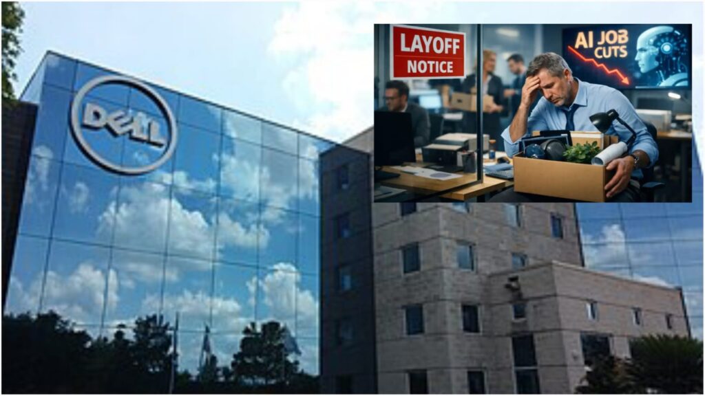 Dell layoffs and AI job cuts trend