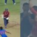 sakshi dhoni reaction on bumrah bump ball