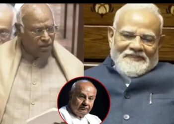 devegowda kharge political statement