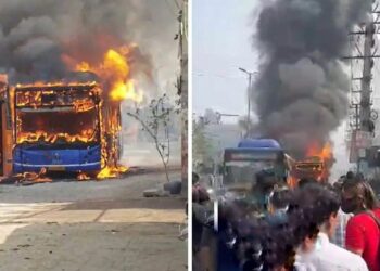 DTC Bus Accident Nangloi Najafgarh Road