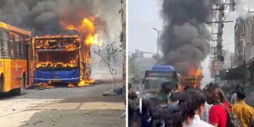 DTC Bus Accident Nangloi Najafgarh Road