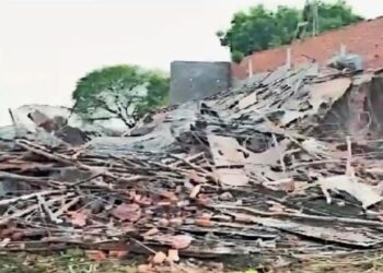 ewar noida airport accident illegal construction collapse news i