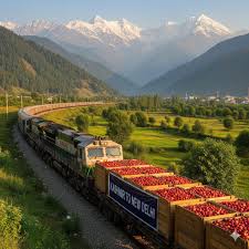 Railway Update: कश्मीर के कारोबारियों के लिए बड़ी राहत, 24 घंटे में दिल्ली पहुंचेगा कश्मीरी सामान