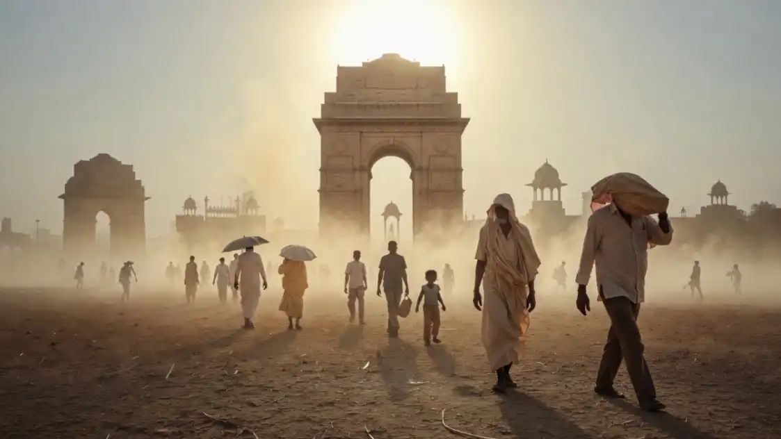 North India heatwave alert