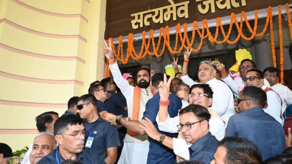 Samrat Chaudhary floor test Bihar