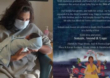 First Glimpse: किसने शेयर की सोनम कपूर के बेटे की पहली झलक, फैंस और सितारों ने बरसाया प्यार