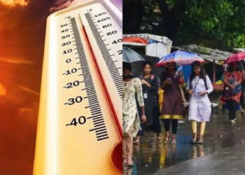 India heatwave and rain forecast update