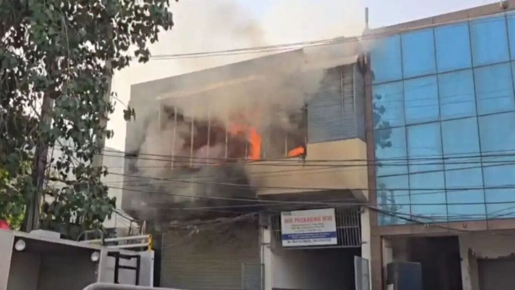 Gurugram Warehouse Fire