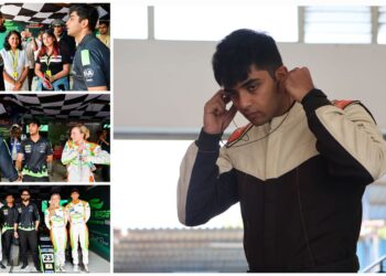 Divya Nandan Indian racing star