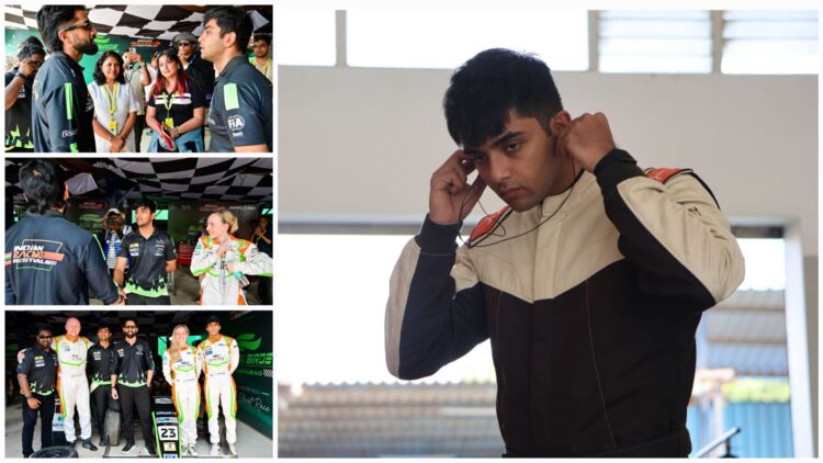 Divya Nandan Indian racing star