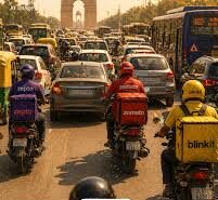 Delhi News: दिल्ली की तपती सड़कों पर ‘डिलीवरी’ का संकट; गिग वर्कर्स बोले- 12 से 3 बजे तक बंद रहे काम!