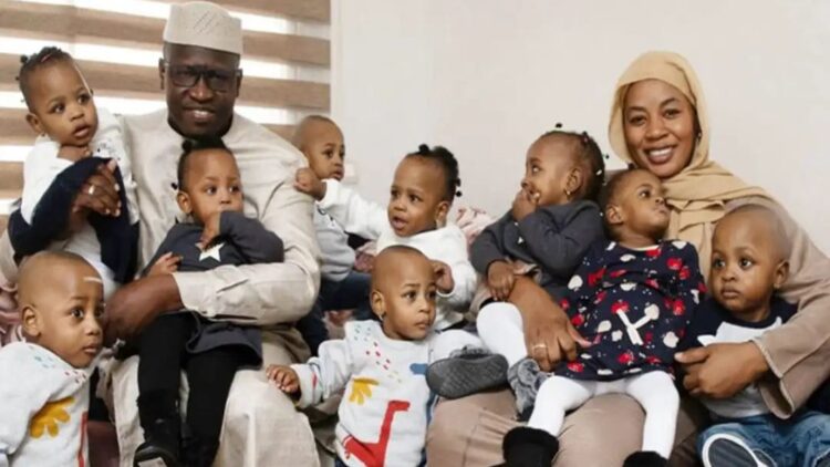 World First Living Nonuplets