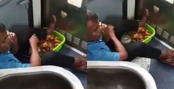 Viral Samosa Video: ट्रेन में समोसे की ट्रे ऐसा क्या किया विक्रेता ने की वायरल वीडियो देख भड़के लोग, IRCTC ने मांगी पूरी जानकारी