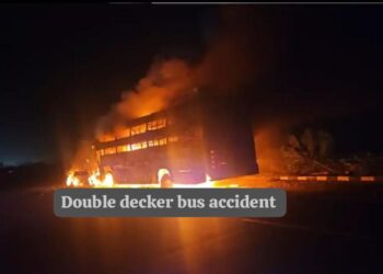 Agra Lucknow Expressway Bus Accident