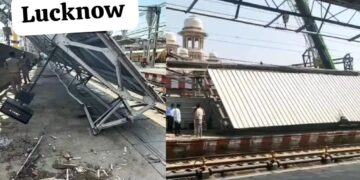 Charbagh Station Accident: यात्री शेड गिरने के बाद रेलवे की बड़ी कार्रवाई, ठेकेदार पर 50 लाख का जुर्माना, तीन इंजीनियर निलंबित